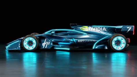 ArtStation - Futuristic F1 Car