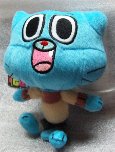 NWT-The Amazing World of Gumball Watterson Zipper/Clip/Plush CN/Cartoon ...