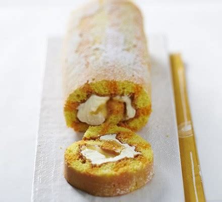 Lemon roulade recipe | BBC Good Food