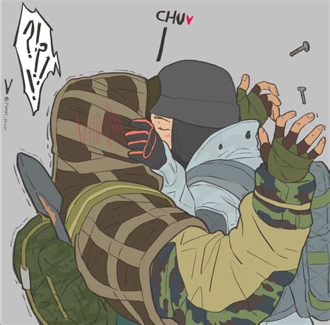 Frost x Kapkan | Rainbow six siege art, Rainbow six siege anime, Tom clancy's rainbow six