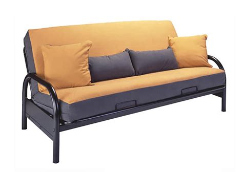 Black Metal Futon Sofa Bed Frame - Sofa Design Ideas