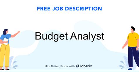 Budget Analyst Job Description - Jobsoid