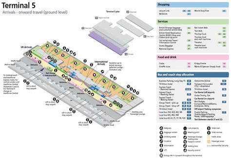 Heathrow International Airport UK Terminal Maps, LHR Information and Airport Guide