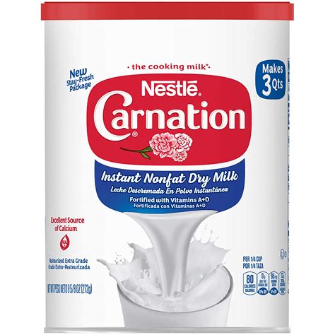 Carnation Powdered Milk Nutrition Facts