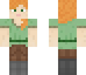 Alex with glasses | Minecraft Skin | Minecraft drawings, Pixel art ...