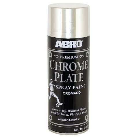 Premium Chrome Plate Spray Paint - ABRO