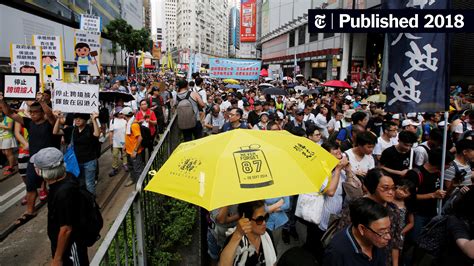 Thousands Protest in Hong Kong on Anniversary of Handover to China ...