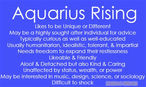 Aquarius Rising Traits - Kumpulan Kunci Jawaban Buku