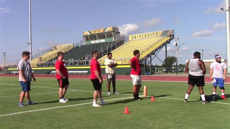 Colin Shields showed up really well at football camp at Oklahoma ...