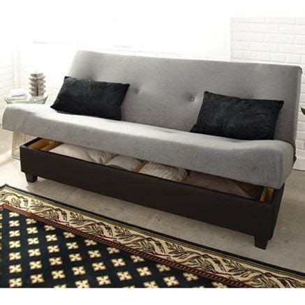 Hidden Storage Under Seat in Sleeper Futon | StashVault - Secret Stash Compartments