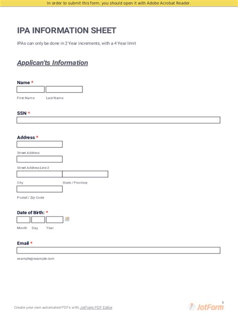 Fillable Online IPA form Fax Email Print - pdfFiller