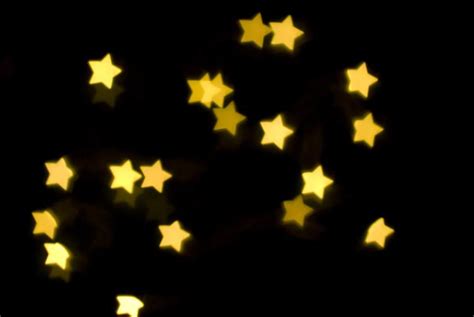 Photo of Glowing Yellow Stars | Free christmas images