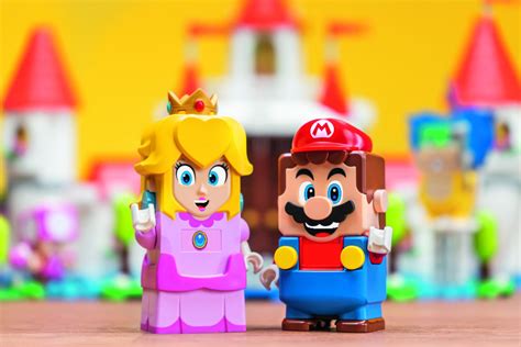 Princess Peach is the latest Mario character to get their own interactive Lego sets - The Verge