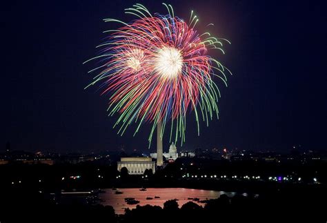 July 4th fireworks, Washington, D.C. Public Domain Clip Art Photos and Images