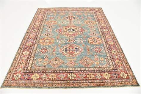 Light Blue 5' 10 x 7' 1 Kazak Oriental Rug | Oriental Rugs | eSaleRugs