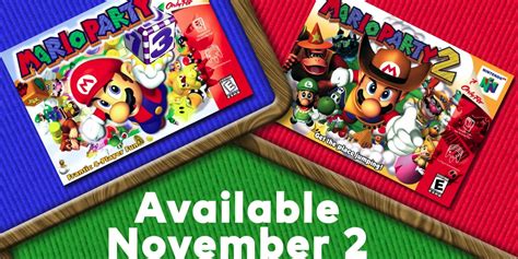 Mario Party games scheduled to hit Switch Online next month