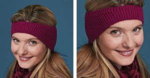 Beginner Knitted Ear Warmer [FREE Knitting Pattern]