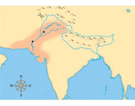 Indus Valley Civilization Map Quiz