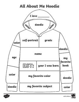 All About Me Hoodie by EMA TEACHERS | Teachers Pay Teachers