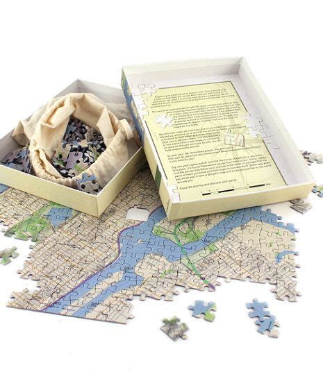 My Hometown Map Puzzle II | Games & Outdoor Toys at L.L.Bean | Wine gift baskets, Map puzzle ...