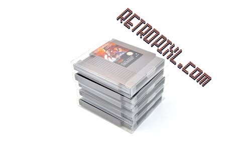 Nintendo NES - Game Cartridge Box Crystal Clear Protector – RetroPixl