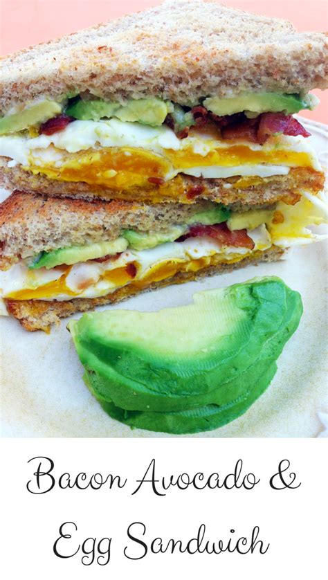 Delicious | Bacon Avocado & Egg Sandwich Recipe