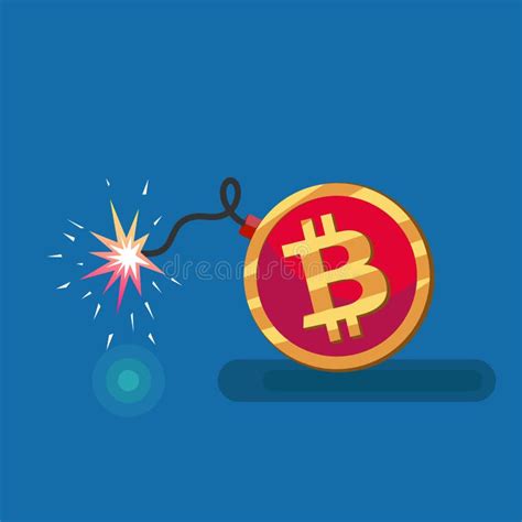 Bitcoin sign vector stock vector. Illustration of block - 88272804