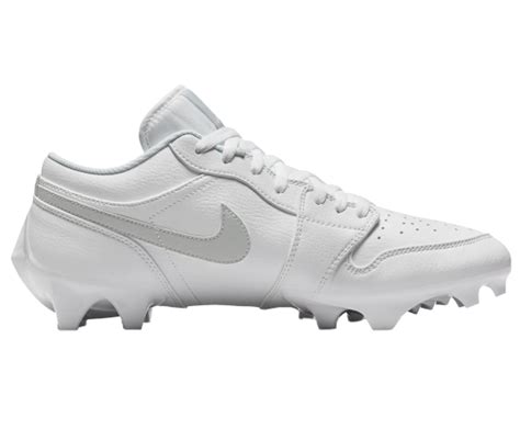 Now Available: Air Jordan 1 Low Football Cleats "White Fog" — Sneaker ...