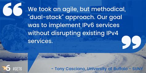 Agile Dual-Stack Approach to Campus-Wide IPv6 Roll Out - ARIN's Vault