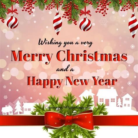 Christmas and New Year Greetings In English | Merry christmas card greetings, Merry christmas ...