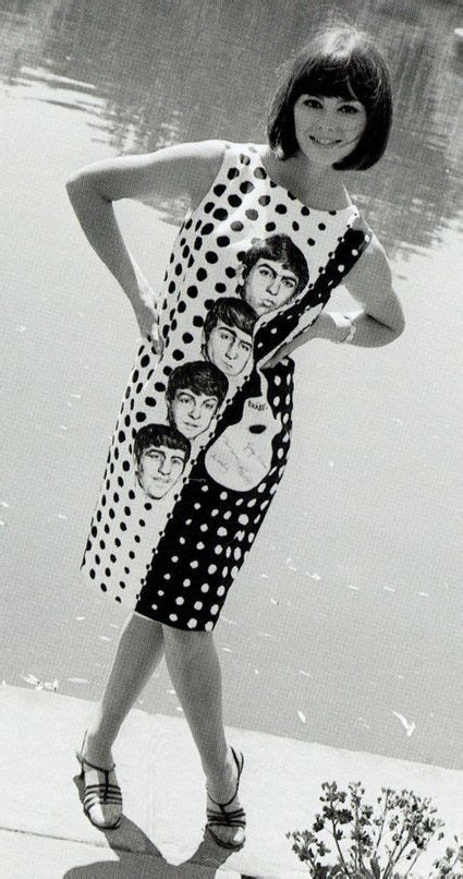 Beatlemania Dress 1960’s | Beatles dress, Sixties fashion, 1960s fashion