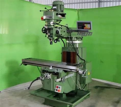 Cast Iron Diamond DRO Milling Machine, Model Name/Number: 4 Ks at Rs ...