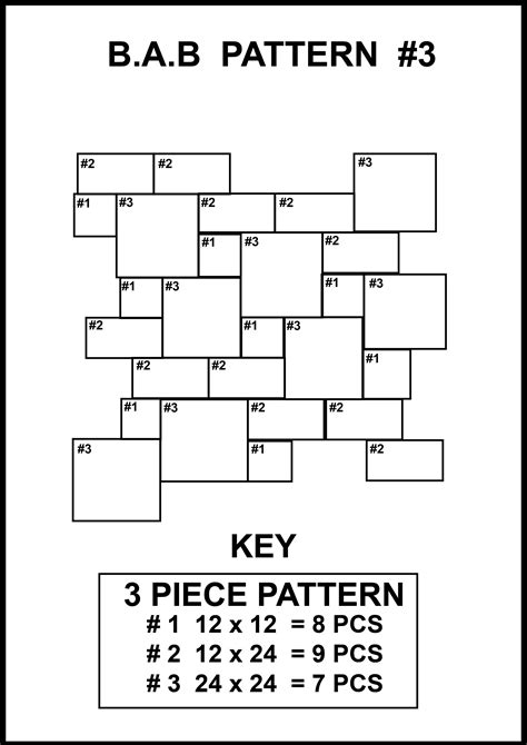 PATTERN-3-copy.jpg (2480×3508) | Ashlar pattern, Tile design pattern, Pattern