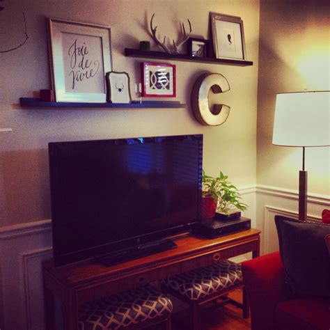 How To Decorate Tv Wall Shelves - Home Decor