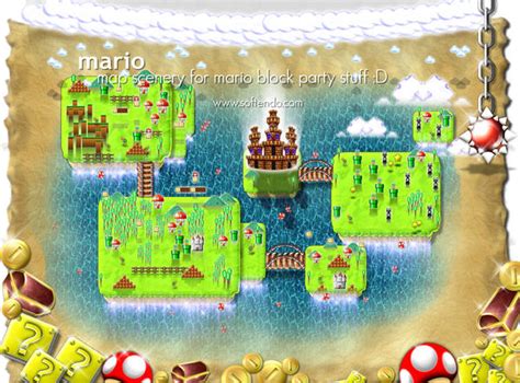 Super Mario, Map by softendo on DeviantArt