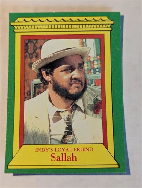 INDIANA JONES RAIDERS Of The Lost Ark Trading Card #5 (1981, Topps) $0.99 - PicClick