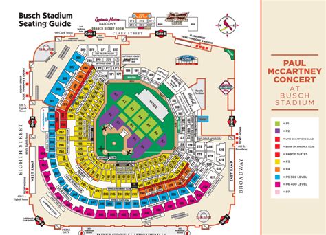 St Louis Cardinals Stadium Seating Map | Review Home Decor