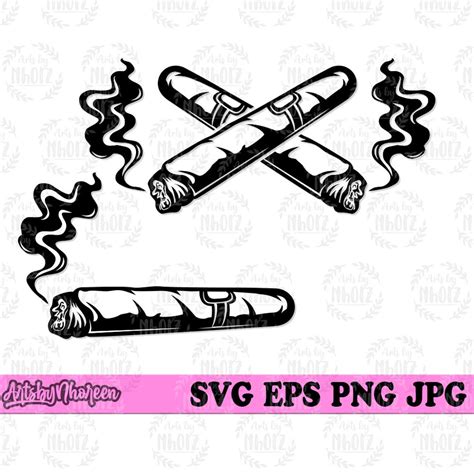 Cigar Svg, Cigar Monogram, Tobacco Clipart, Cigarette Maker Svg ...