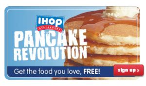 FREE Pancakes from IHOP!