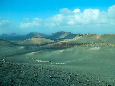 Volcanic Landscape Lanzarote Stock Photo - Image of canarian, nature: 119555734