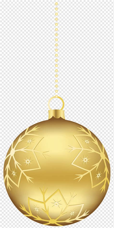 Christmas ornament Gold, Large Gold Christmas Ball Ornament, gold ...