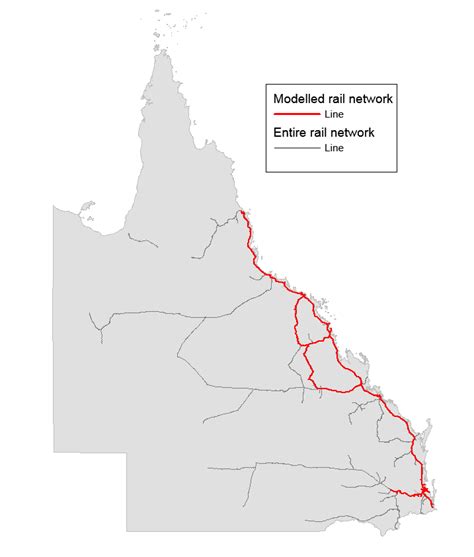 Queensland Railway Network | Download Scientific Diagram