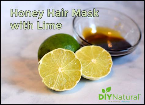 Honey Hair Mask: A DIY Hair Treatment Made with Honey and Lime