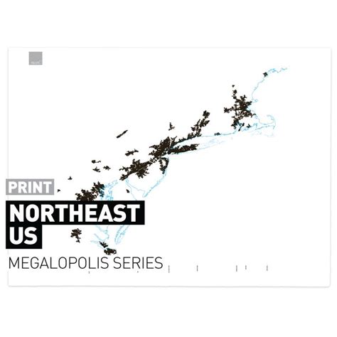 NORTHEAST. megalopolis | Urban landscape, Northeast, Design