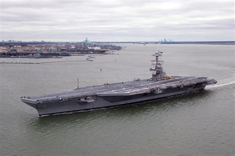 Newest aircraft carrier begins first deployment - Aerotech News & Review