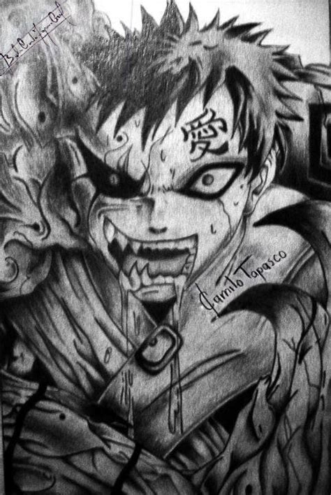 Gaara shukaku by Gaarakasekage on deviantART