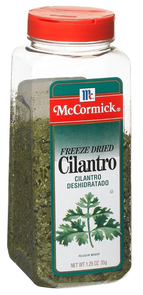 Amazon.com : McCormick Cilantro, Freeze Dried, 1.25-Ounce Unit ...