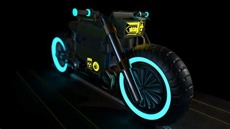 ArtStation - Cyberpunk Bike Concept Design