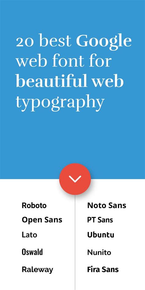 😎 20 Best Google Web Font for Beautiful Web Typography | Web font ...