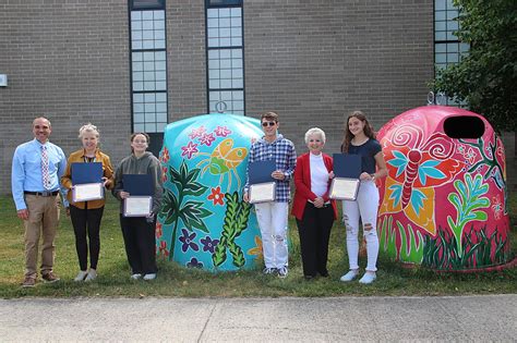 Brick Memorial High School students create new recycling image